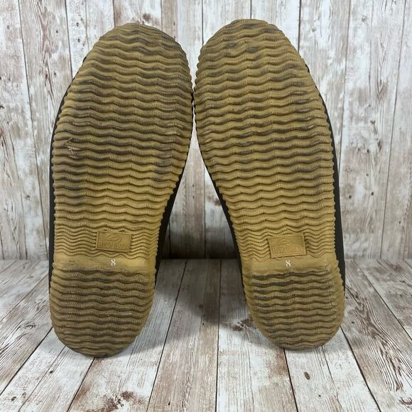 Red head leather duck boots flannel lined warm boots Mens 8 - Picture 8 of 8